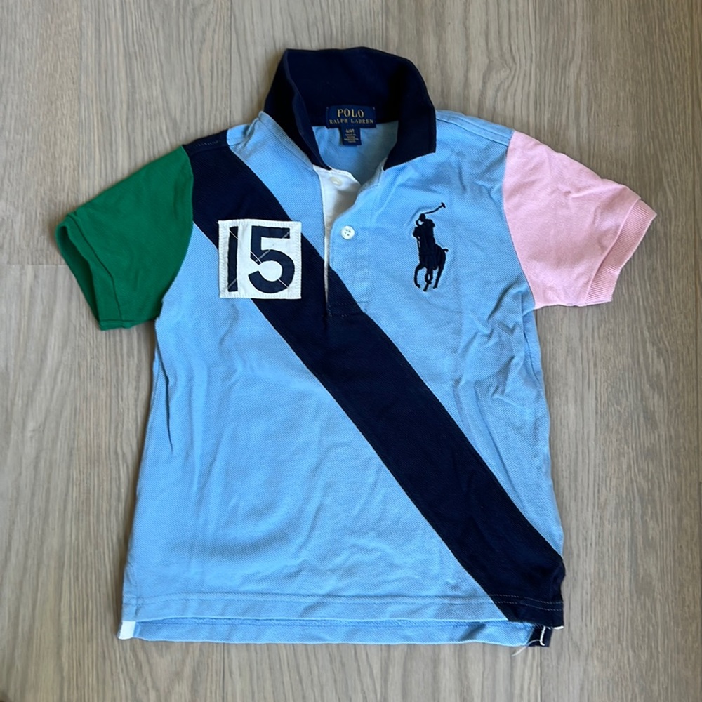 Polo Ralph Lauren “nautical” polo shirt - size 4/4T